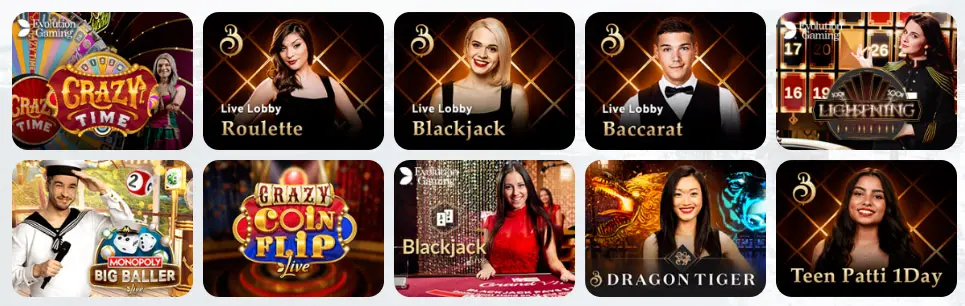 Jeux de casino en direct LOCOWIN CASINO