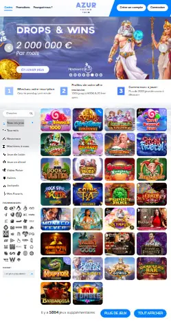 l'application et interface Locowin Casino